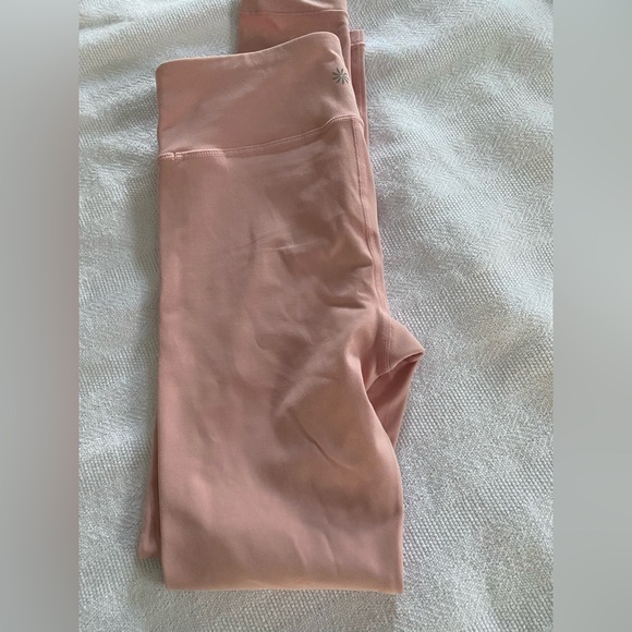 ATHLETA GIRL HIGH RISE POWERVITAM CHIT CHAT TIGHT SIZE L12 - Picture 4 of 4